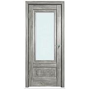 Дверь межкомнатная "Future-631" Дуб винчестер серый, стекло Сатинат белый