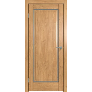 Дверь межкомнатная Future-651 ПВХ Дуб Винчестер светлый, остекленная, сатинат белый, царговая