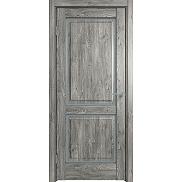 Дверь межкомнатная "Future-652" Дуб винчестер серый, стекло Сатинато белое