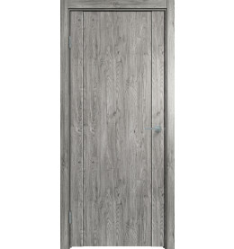 Дверь межкомнатная Future-654 ПВХ, Дуб винчестер серый, глухая, царговая