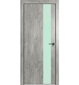 Дверь межкомнатная, скрытого монтажа Triadoors Future, кромка алюминиевая черная матовая