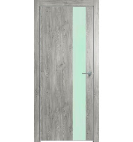 Дверь межкомнатная, скрытого монтажа Triadoors Future, кромка алюминиевая матовый хром