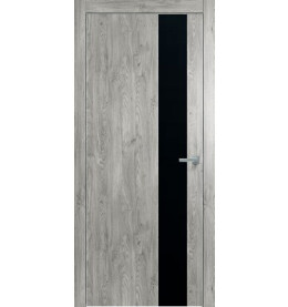 Дверь межкомнатная Future-703 ПВХ, Дуб винчестер серый, глухая, каркасно-щитовая