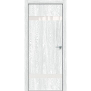 Дверь межкомнатная Future-704 ПВХ, Дуб патина серый, глухая, каркасно-щитовая