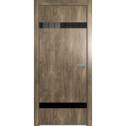 Дверь межкомнатная Future-704 ПВХ, Дуб Винчестер трюфель, глухая, каркасно-щитовая