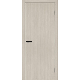 Дверь межкомнатная Браво-0 Экошпон, Cream Melinga, глухая, каркасно-щитовая