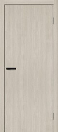Дверь межкомнатная Браво-0 Экошпон, Cream Melinga, глухая, каркасно-щитовая