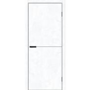 Дверь межкомнатная Браво-0.21.П Экошпон, Snow Art, глухая, каркасно-щитовая