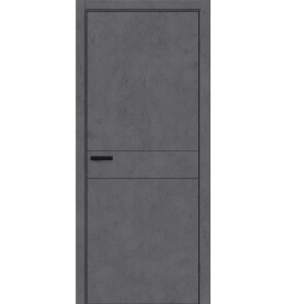 Дверь межкомнатная Браво-0.24.П Экошпон, Slate Art, глухая, каркасно-щитовая