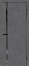 Дверь межкомнатная Браво-0.40.П Экошпон, Slate Art, глухая