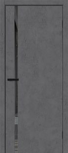 Дверь межкомнатная Браво-0.40.П Экошпон Slate Art, глухая, без стекла, каркасно-щитовая