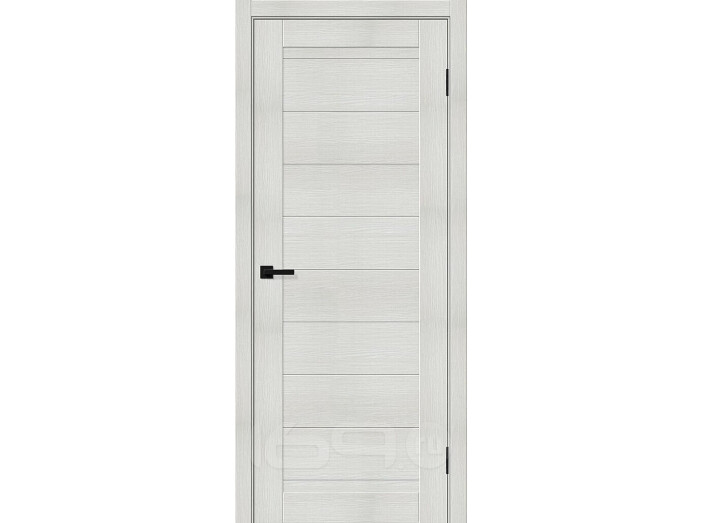 Дверь межкомнатная Браво-21 Экошпон, Bianco melinga, глухая, царговая