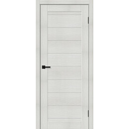 Дверь межкомнатная Браво-21 Экошпон Bianco melinga, глухая, кромка нет, царговая