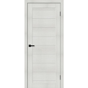Дверь межкомнатная Браво-21 Экошпон Bianco melinga, без декора, глухая, без стекла, царговая