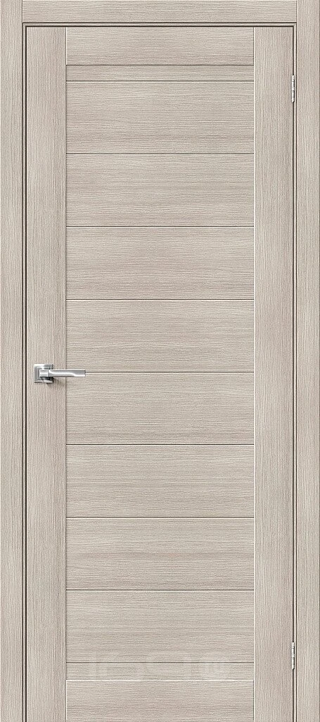 ДверьмежкомнатнаяБраво-21Экошпон,CappuccinoMelinga,глухая,царговая190x55