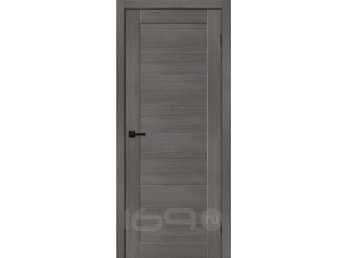 Дверь межкомнатная Браво-21 Экошпон, Grey Melinga, глухая, царговая