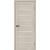 Дверь межкомнатная Браво-22 Экошпон Cream Melinga, остекленная, magic fog, царговая