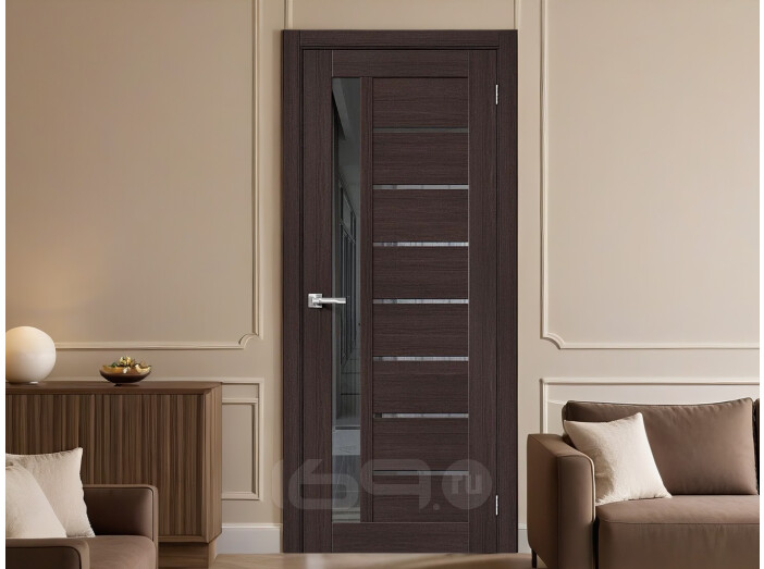 ДП ЭКО Браво-27 Wenge Melinga Mirox Grey 200*80