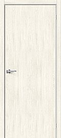 Дверь межкомнатная Браво-0 Экошпон Nordic Oak, глухая, кромка abs, каркасно-щитовая