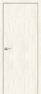Дверь межкомнатная Браво-0 Экошпон Nordic Oak, глухая, без стекла, каркасно-щитовая