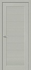 Дверь межкомнатная Браво-21 Экошпон Grey Wood, глухая, царговая