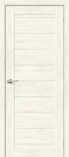 Дверь межкомнатная Браво-21 Экошпон Nordic Oak, без декора, глухая, без стекла, без кромки, царговая