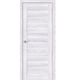 Дверь межкомнатная Браво-21 Экошпон, Riviera Ice, глухая, царговая