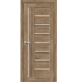 Дверь межкомнатная Браво-29 Экошпон, Original Oak, остекленная, magic fog, царговая