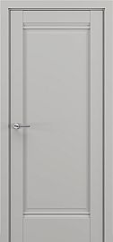 Дверь межкомнатная Неаполь В4 Экошпон, Серый матовый, глухая, полотно глухое, царговая