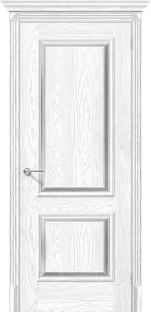 Дверь ЭКО Классико-12 Silver Ash/Silver Rift 200*70