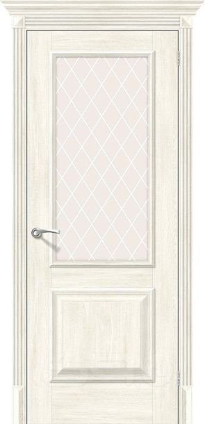 Дверь ЭКО Классико-13 Nordic Oak White Crystal 200*70