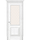 tumb 1 - Дверь ЭКО Классико-13 Silver Ash White Crystal 200*90