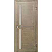 Дверь межкомнатная Z-1 Экошпон, Неаполь, остекленная, сатинат белый, царговая