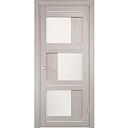 Дверь межкомнатная "Z-2" Белая лиственница стекло Сатинат белый