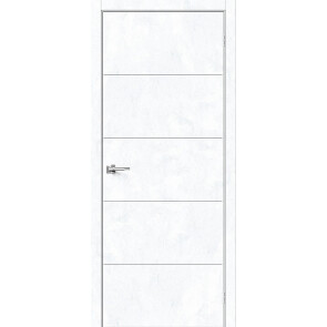 Дверь межкомнатная Граффити-2.Д Экошпон Snow Art, глухая, каркасно-щитовая