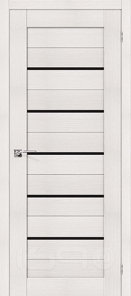 Дверь ЭКО Порта-22 Bianco Veralinga Black Star 200*70