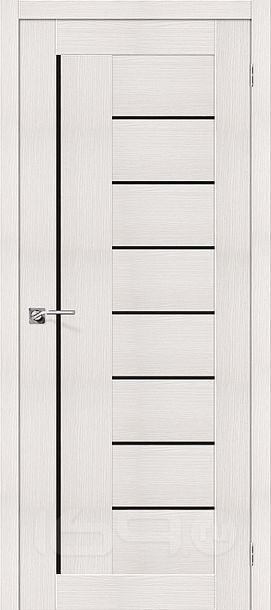 Дверь ЭКО Порта-29 Bianco Veralinga Black Star 200*70