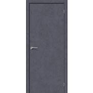 Дверь межкомнатная из эко шпона «Порта-50 4AF» Graphite Art  глухая
