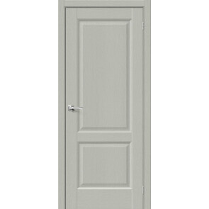 Дверь межкомнатная Неоклассик-32 Экошпон Grey Wood, глухая, кромка нет, филенчатая