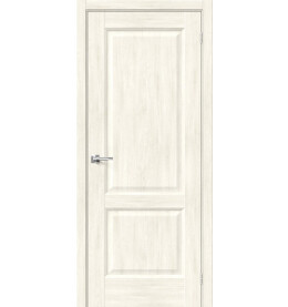 Дверь межкомнатная Неоклассик-32 Экошпон Nordic Oak, глухая, кромка нет, филенчатая