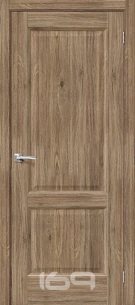 Дверь межкомнатная Неоклассик-32 Экошпон Original Oak, глухая ...
