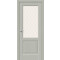 ДП ЭКО Неоклассик-33 Grey Wood White Сrystal 200*80
