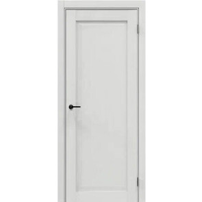 Дверь межкомнатная Неоклассико-1 PRO Экошпон, Ice, глухая, царговая