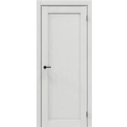 Дверь межкомнатная Неоклассико-1 PRO Экошпон Ice, глухая, кромка нет, царговая