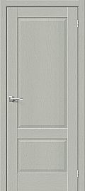 Дверь межкомнатная из эко шпона «Прима-12» Grey Wood глухая