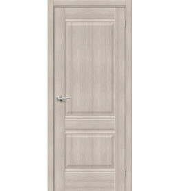 Дверь межкомнатная Прима-2 Экошпон Cappuccino Melinga, глухая, кромка нет, филенчатая