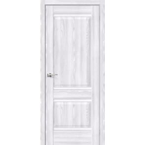 Дверь межкомнатная Прима-2 Экошпон Riviera Ice, глухая, кромка нет, филенчатая