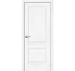 Дверь межкомнатная Прима-2 Экошпон Snow Melinga, глухая, кромка нет, царговая