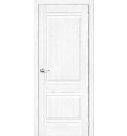Дверь межкомнатная Прима-2 Экошпон Snow Melinga, глухая, кромка нет, филенчатая