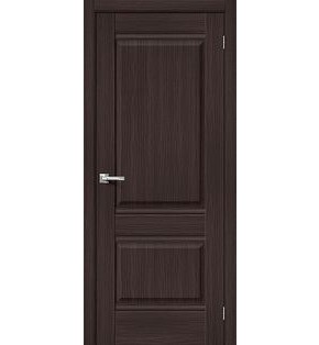 Дверь межкомнатная Прима-2 Экошпон Wenge Melinga, глухая, кромка нет, филенчатая